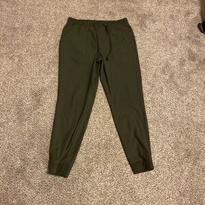 Olive Green Men's Jogger Sweatpants